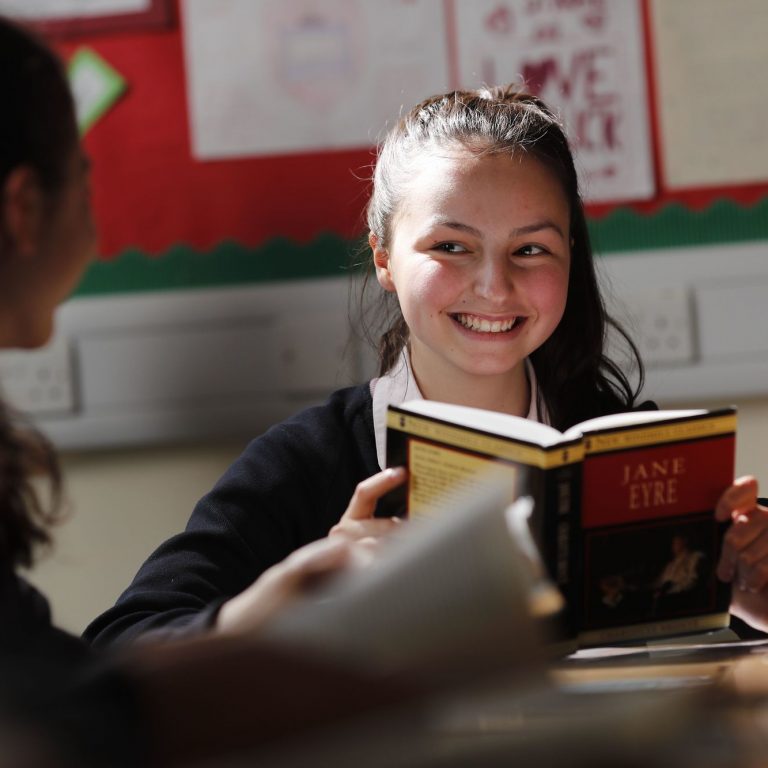 girls reading books