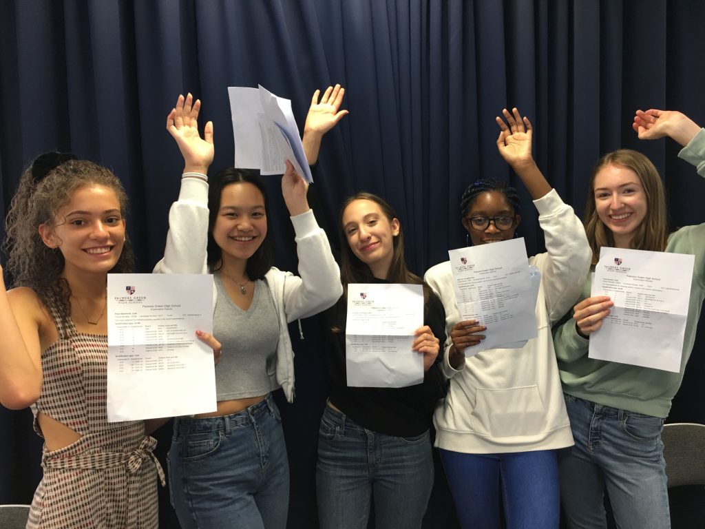 Students happy with their exam results