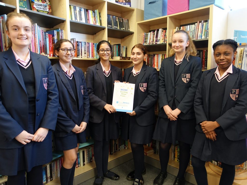 Senior pupils' poetry to be published! Palmers Green High